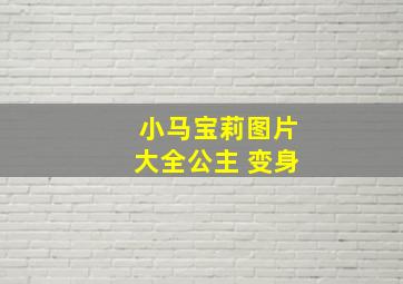 小马宝莉图片大全公主 变身